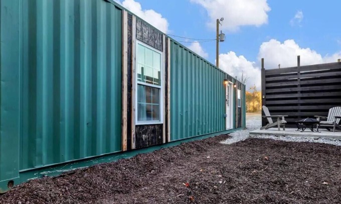 Athens Apartment | Cozy Forest Container Cottage ~ Near Wheeler Lake