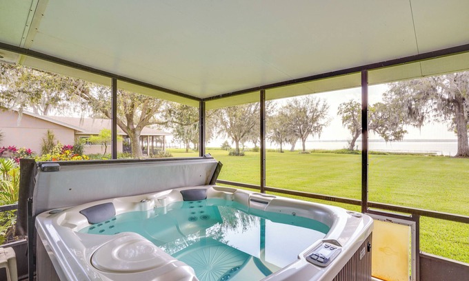 Florida South Atlantic Coast House | Cozy Frostproof Escape w/Private Hot Tub!