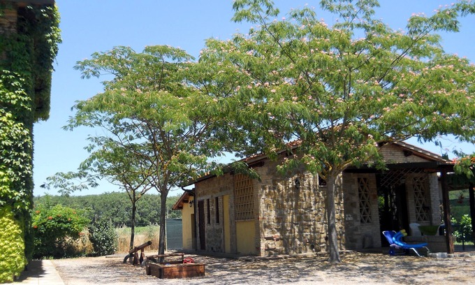 Torgiano House | Cozy holiday home with pool in a wine estate. Free WIFI; free vegetable garden