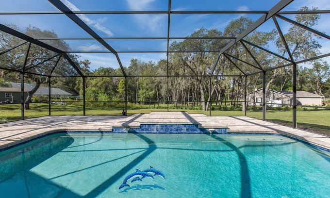 New Port Richey House | Cozy home, rural setting, near Gulf Beaches