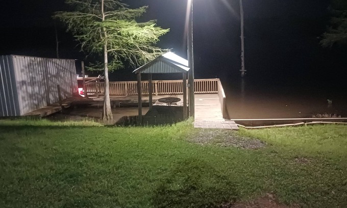 Farmerville House | Cozy home with great fishing from dock.Peaceful and Private with nature trails.