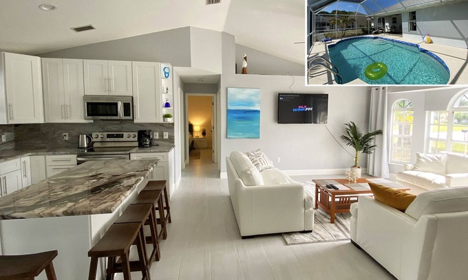 Pinehurst House | Cozy Home with Heated Pool near golf course and beaches!