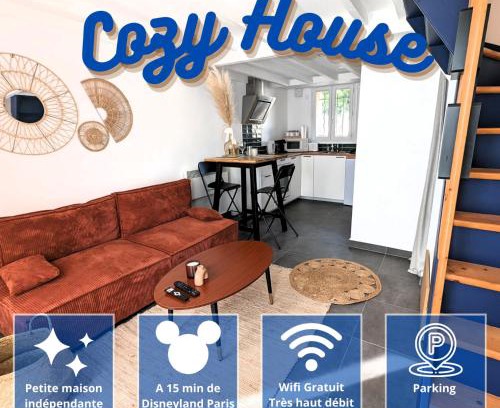 Nanteuil-les-Meaux House | Cozy House - 15 min Disneyland - 2 Parkings - Fibre