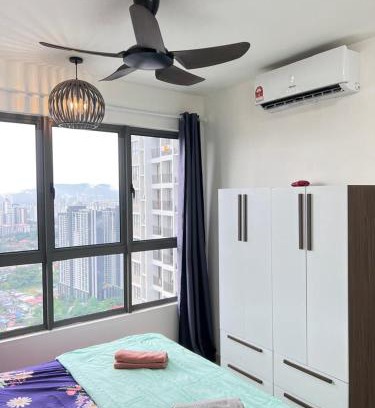 Taman Setapak Apartment | Cozy Kenwingston Platz KL 2-5 Pax2BR&2BR PakinNetf 4305A
