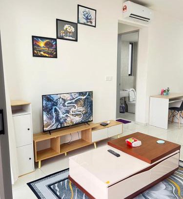 Taman P Ramlee Apartment | Cozy Kenwingston Platz KL 2-5 Pax2BR & 2BR FrePakin Netflix 3803