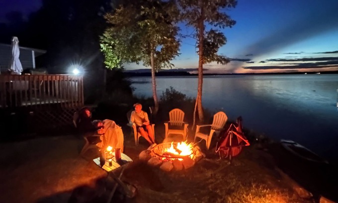 Deer River Cabin | Cozy Lakefront Cabin just off the Fall Color Tour Route