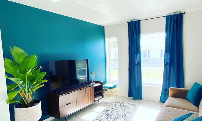 Pebble Beach Condo | Cozy & lovely 2 BR/2 BA, screened lanai & canal in the back