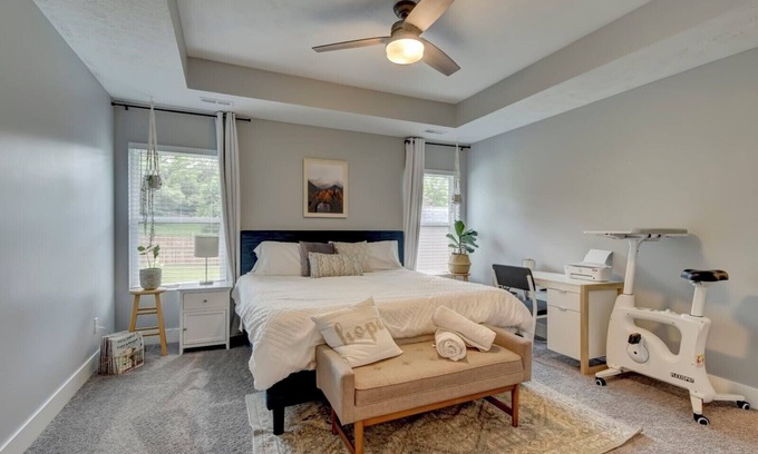 South Central Omaha House | Cozy-Modern Family Home in the Heart of Omaha