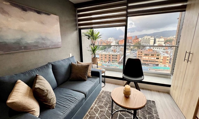 Chapinero Apartment | Cozy & Modern Suite in new building in historic and posh neighborhood