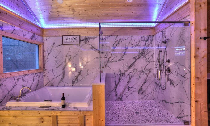 Cleveland House | Cozy Mountain Haven: Luxe Cabin Retreat for Couples & Pups