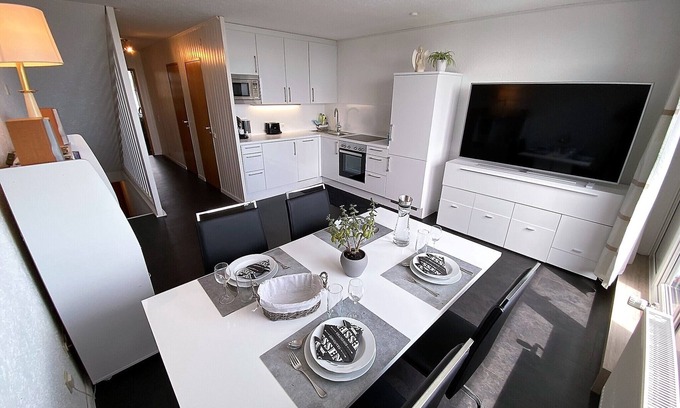 Sankt Englmar Apartment | COZY PENTHOUSE in the middle of the BAVARIAN FOREST +NETFLIX +POOL +SAUNA +GYM