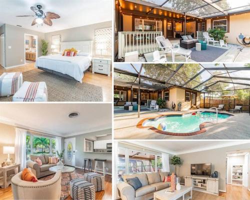 Clearwater House | Cozy Pool House for 10 PPL Close to Clearwater