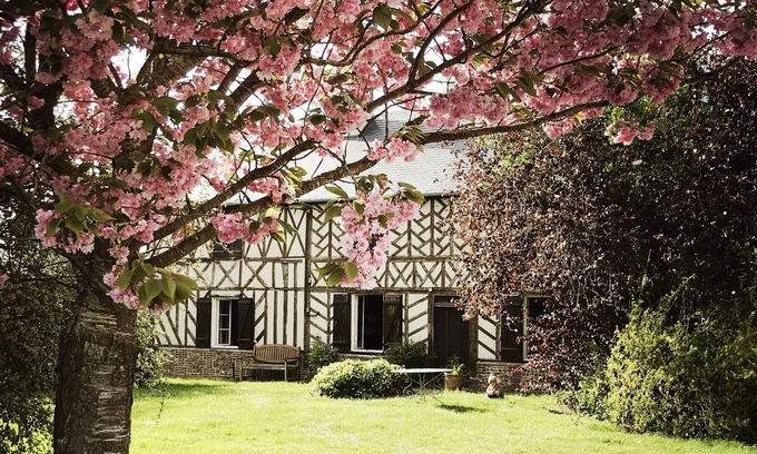 Capelle-les-Grands House | Cozy, quiet farmhouse, 1 ha park, orchard, castles, sea 50 km