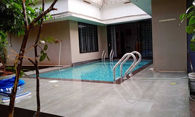 Mananthavady Villa | Cozy riverside private pool Villa in Wayanad Kerala nnPet friendly