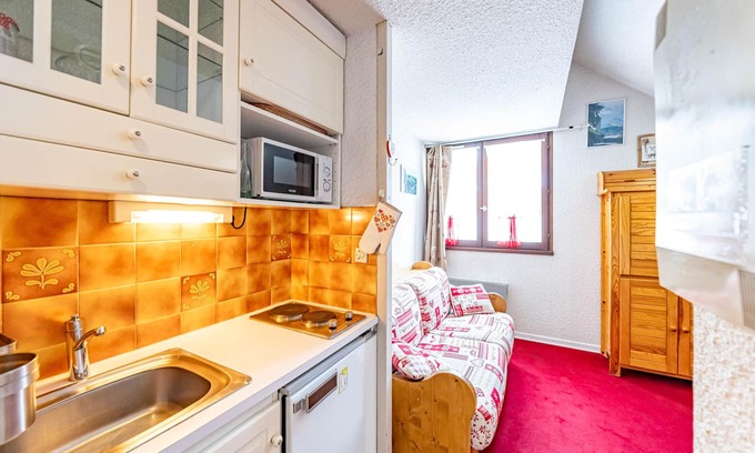 Saint-Francois-Longchamp Apartment | Cozy studio 3 pers, near slopes in Saint-François-Longchamp