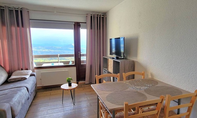 Saint-Michel-de-Chaillol Apartment | Cozy studio for 2 at ski station