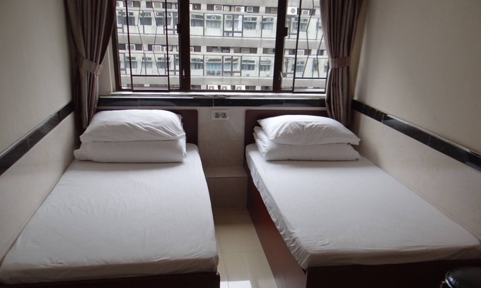 Mong Kok Apartment | Cozy Standard Twin Bedroom