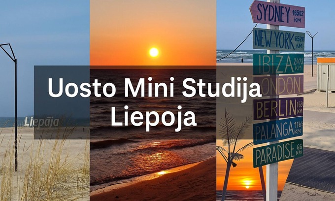 Liepaja Apartment | Cozy Studio in Liepāja by the sea