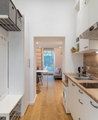 Neulerchenfeld Apartment | Cozy studio, private garden, 8 min to city center