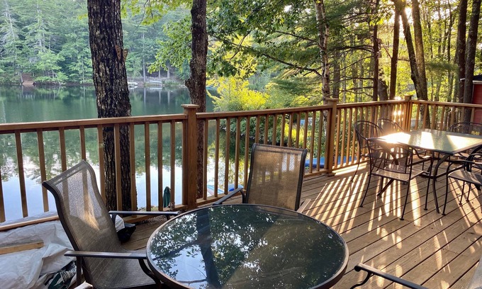 North Windham House | Cozy Waterfront Retreat - Large Deck, Close to Portland