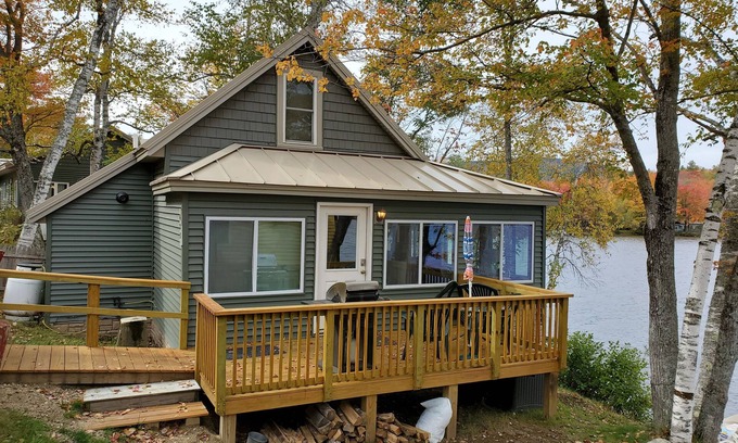 Peru Cabin | Cozy Year-round Camp with Water Frontage