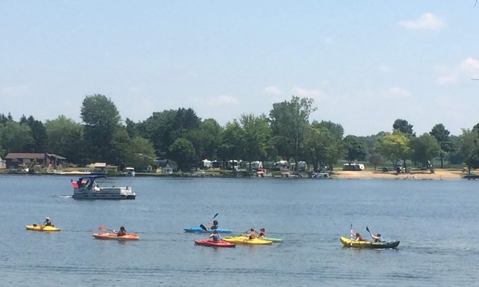 Coldwater Cottage | Craig Lake Cottage - Lakefront, with pontoon rental available, on 7 lake chain.