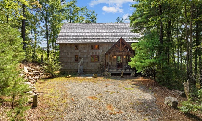Ferguson Cabin | "Craigh na Dun" timber frame cabin, Blue Ridge Views for outlanders to love