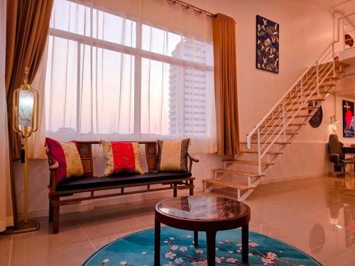 Thung Maha Mek Apartment | Crane nest 14 loft with views over Sathorn