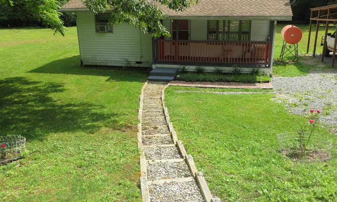 Robbinsville House | Creek front within 1/2 mile of Big Snowbird Creek and no neighbors