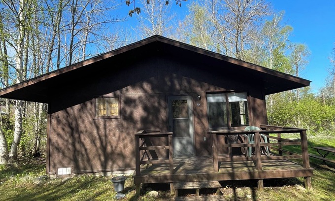 Ely Cabin | Creekside Cabin on Jasper Lake: Sleeps 6, Scenic Views, Pontoon Boat Included!