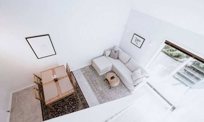 Nordic Estates Apartment | Creekside Cozy Lofted 1BR: Sleeps 4,Free Parking, Access to Trail & Near Lakes!