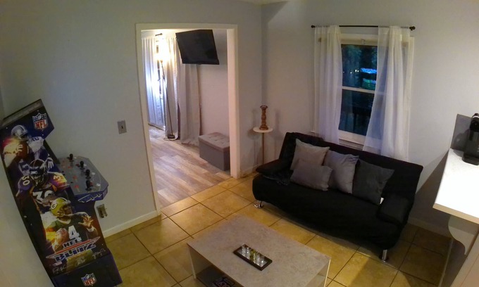 Clarkston House | Creekside oasis with movie room