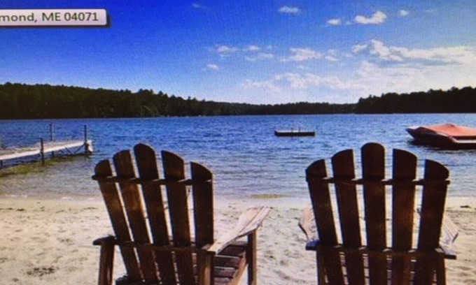 Raymond House | Crescent Lake - Raymond, Maine - Lakefront with Sandy Beach