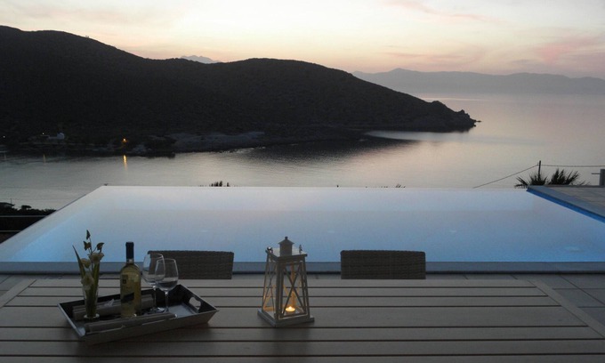 Pefki Villa | Crete Lassithi Holiday 'Villa Tholos Crete'in Kavousi Beach Tholos Private Pool