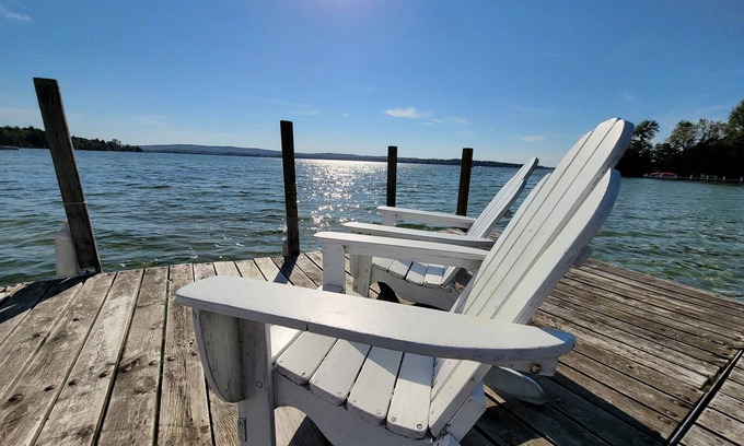 Ponshewaing Cottage | Crooked Lake Cottage - 4 Bedrooms and 2 baths that sleeps 12 - NEWLY RENOVATED