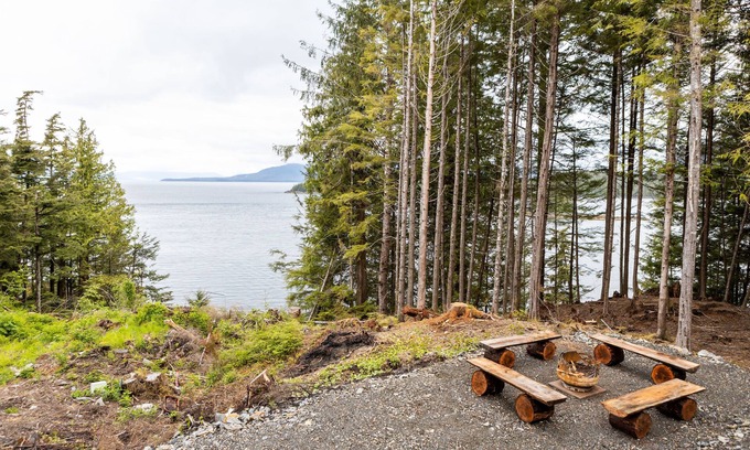 Ketchikan Cabin | Custom built home boasting views of Clover Passage