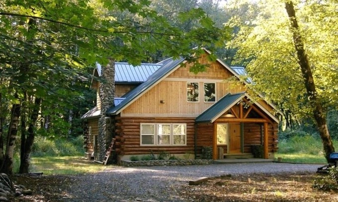 Lewis County House | Custom Built Log Home - We now have internet and wifi throughout the house.