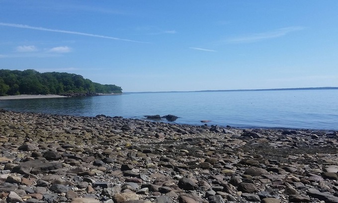 Camden House | Custom Built Penobscot Bay Retreat on a Private Beach
