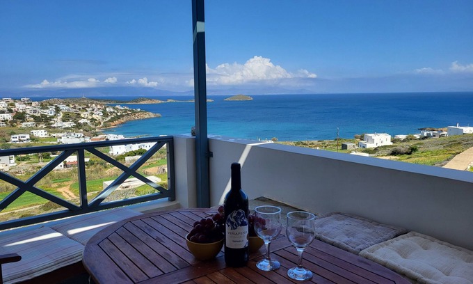 Azolimnos Villa | Cycladic Dream: 3B/D Villa with stunning sea view