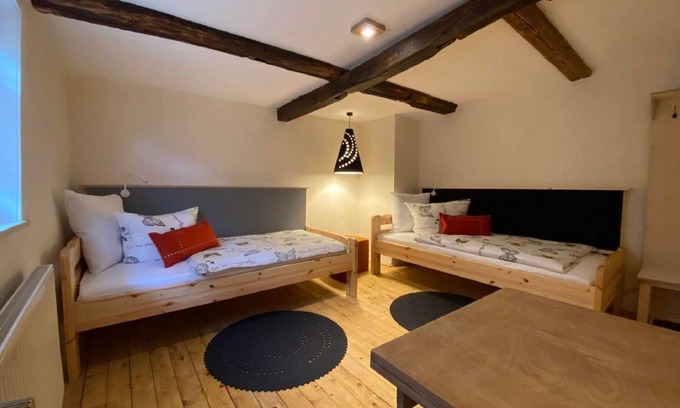Gewissenruh Bed & Breakfast | Cycling double room Weser-Liebe - Landhaus Wahmbeck