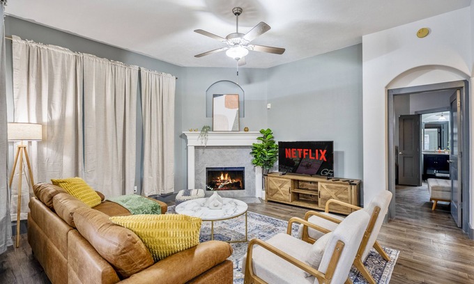 Cypress House | Cypress Getaway: Pet-Friendly Comfort Meets Relaxing Vibes
