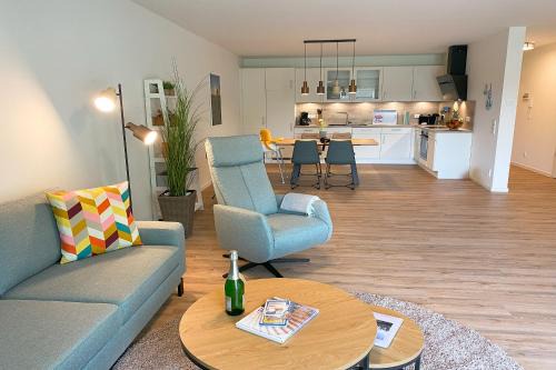 Tossens Apartment | Dünenzauber - Neues Apartment mit Sauna in Strandnähe