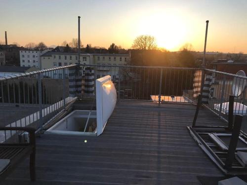 Zittau Apartment | Dachgeschoßwohnung mit Dachterrasse