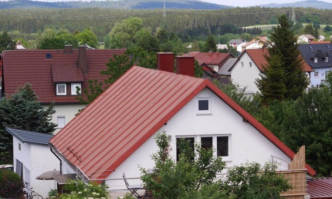 Mehlmeisel Apartment | Dachgiebeloase - Appartement/fewo, Dusche, WC, 1 Schlafraum