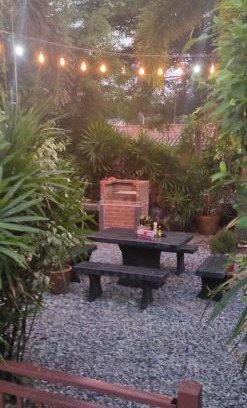 Rayong House | Daisy's 2 bedroom family home for up to 5 guests with garden & BBQ