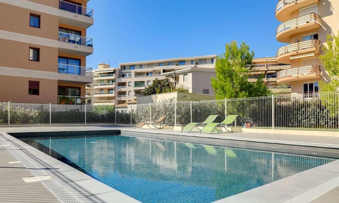 Cap-d'Antibes Apartment | Danae - Two Bedroom Apartment, Sleeps 4