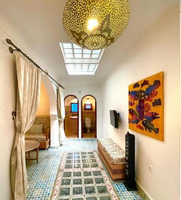 Medina of Chefchaouen Apartment | DAR Dunia Panoramic terrace