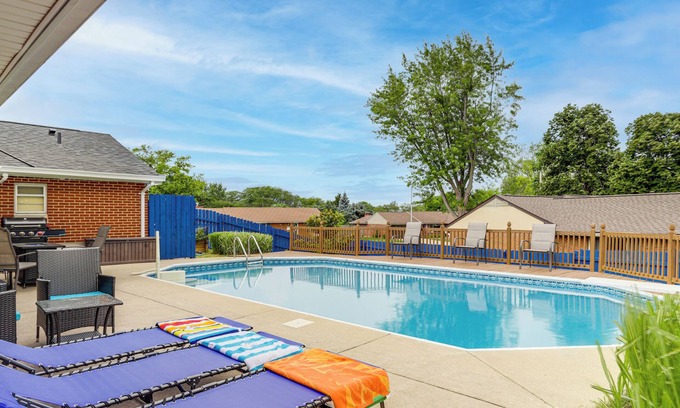 Kettering House | Dayton Family Home w/Game Room: Walk to City Park