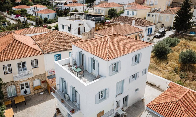 Spetses Villa | Dazzling Athens Villa | Port Royal Residence | 4 Bedrooms | Elegant Décor |.