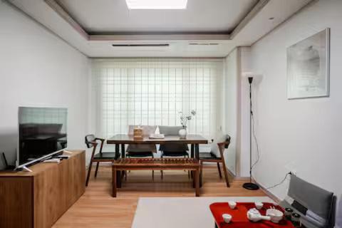 Ssangmun-dong Villa | #ddingsang stay#띵상스테이#신축#3Room 4Bed#Max 6P#풀옵션#무료주차#공항픽업#한방족욕#웰컴드링크#명동#서울역#동대문#Fully furnished apartment#Welcome Drink#Airport Pickup#Free Parking#Korean Foot bath